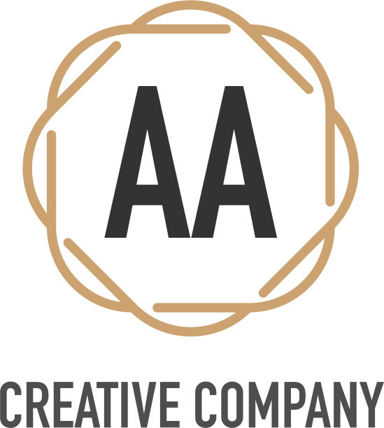 首字母aa奢华简约优雅图片下载