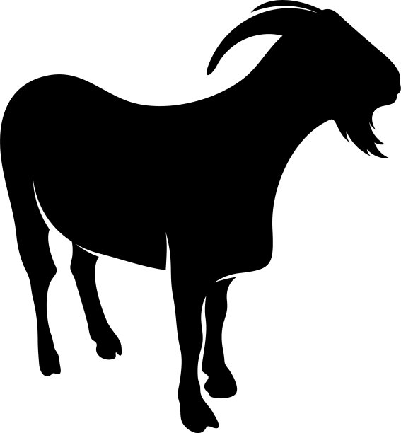 山羊标志设计山羊标志模板图片下载