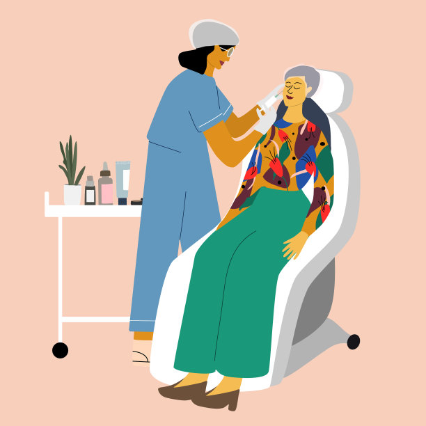 美容皮肤科概念7图片下载