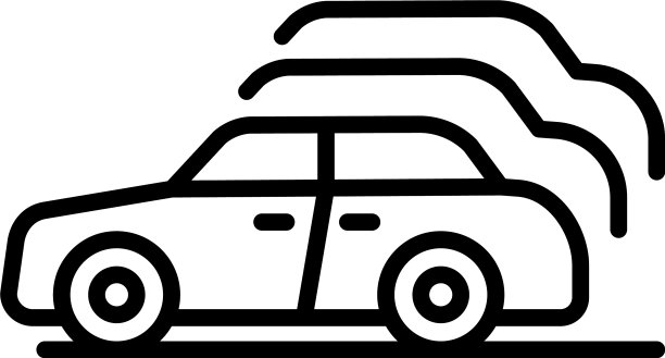 车展图标勾勒风格图片下载