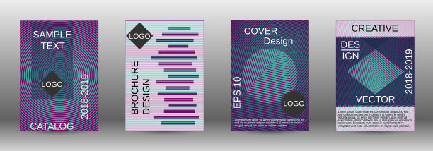 创造性的背景与抽象梯度线性图片下载