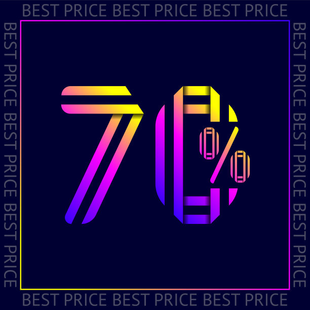 抽象模板最好的价格标志网页贴纸图片下载