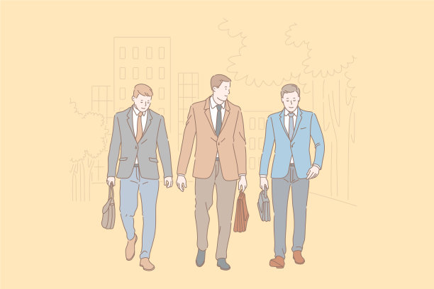 公司员工友好合作的理念图片下载