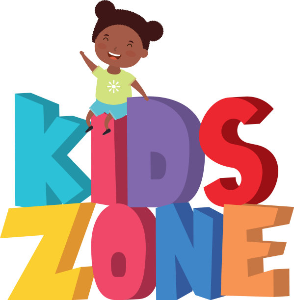 可爱的非洲小女孩与孩子地带词图片下载