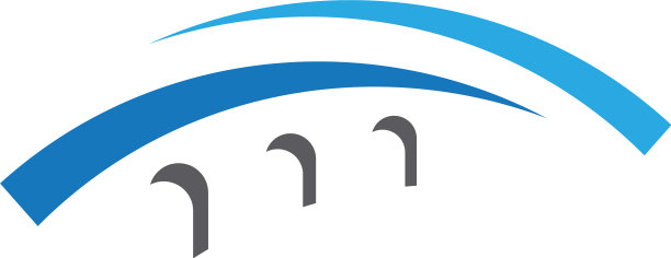 桥梁图标标识模板设计图片下载