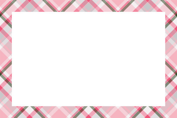 复古框苏格兰边界图案复古图片下载