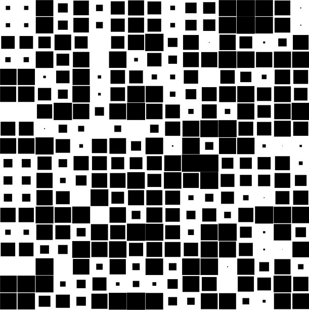 黑色方块马赛克图片下载