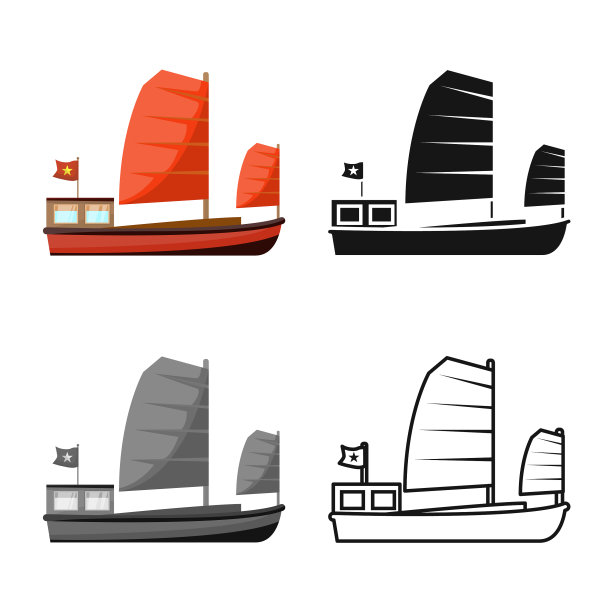 船舶和越南标志图片下载