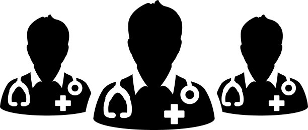 健康图标组男医生个人简介图片下载