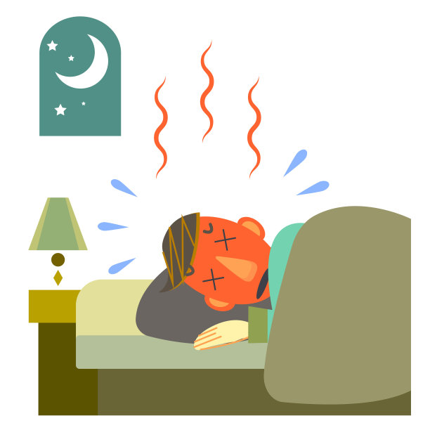 中暑插图图片下载