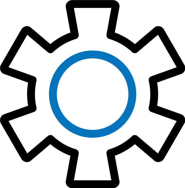 配置图标与白色背景图片下载