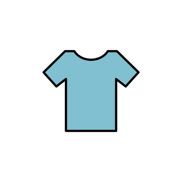 t恤颜色图标标志符号图片下载