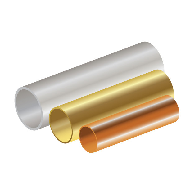不锈钢铜和黄铜管上白色图片下载