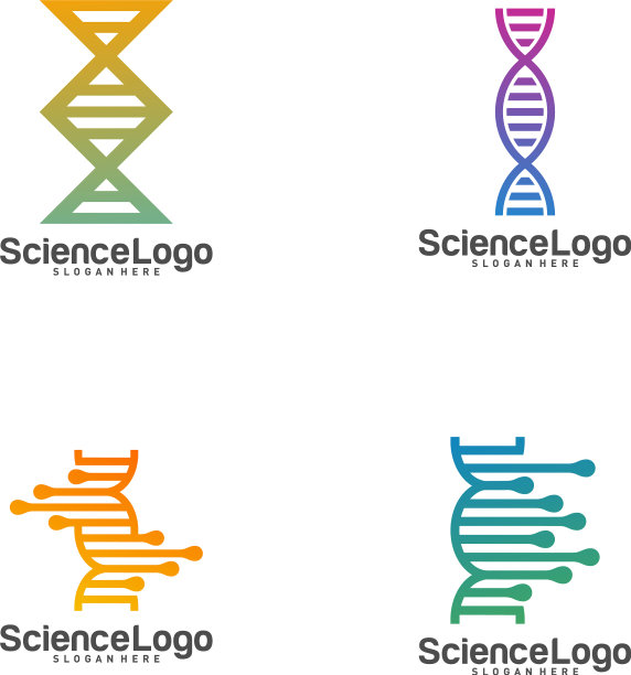设定DNA标志设计概念创意DNA标志图片下载