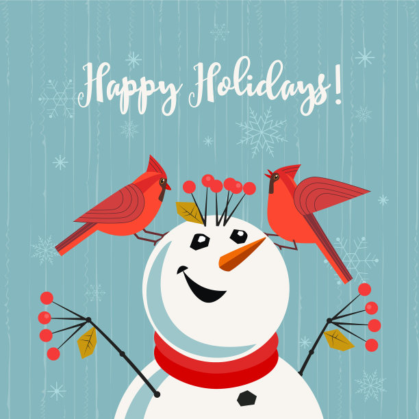 节日快乐卡图片下载