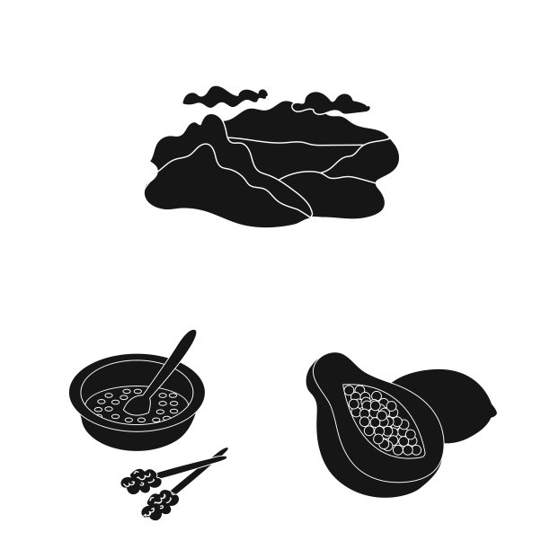 孤立对象与传统符号集的图片下载