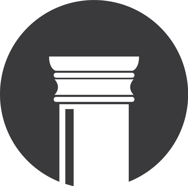 支柱标志模板图片下载