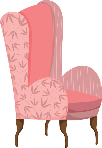 经典的椅子舒适家具图标图片下载
