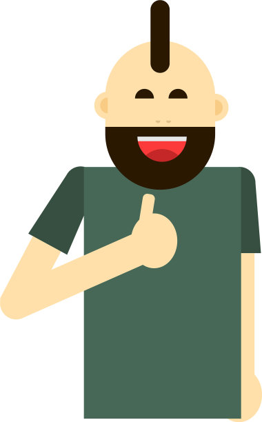 显示伸出大拇指图片下载