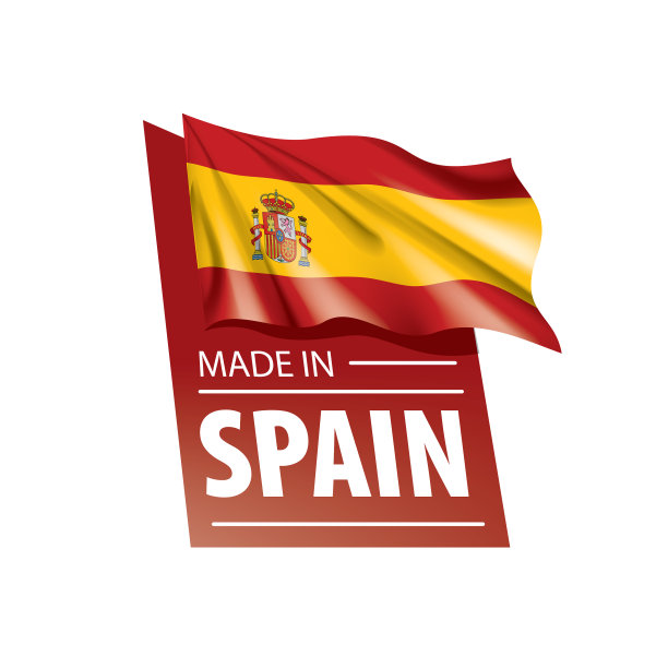 西班牙国旗上有白色图片下载