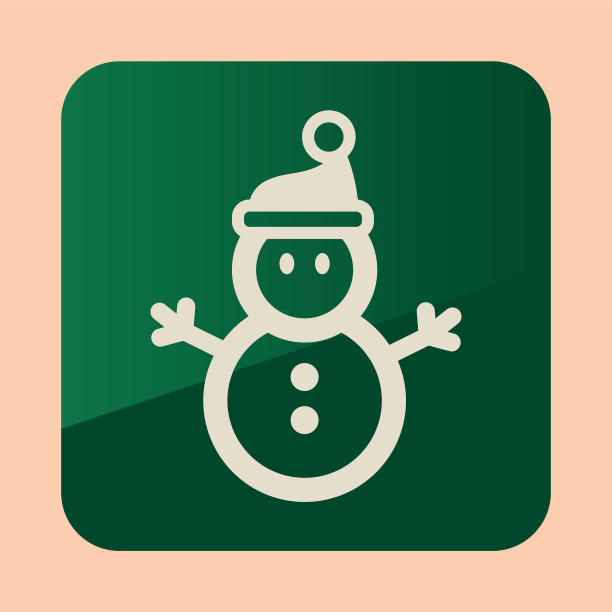 雪人平图标图片下载