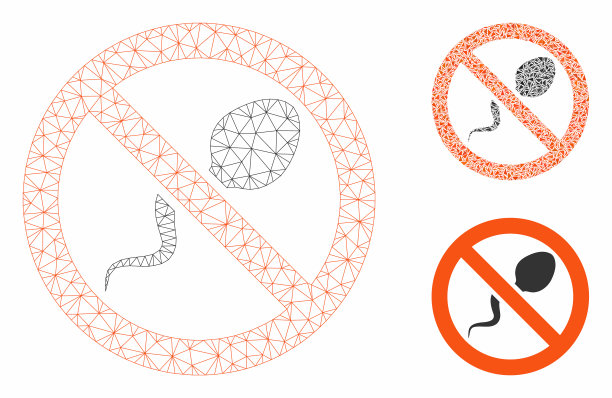 杀精网网状模型和三角形图片下载