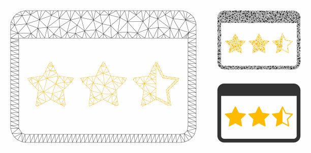 评价网格2d模型和三角形马赛克图片下载