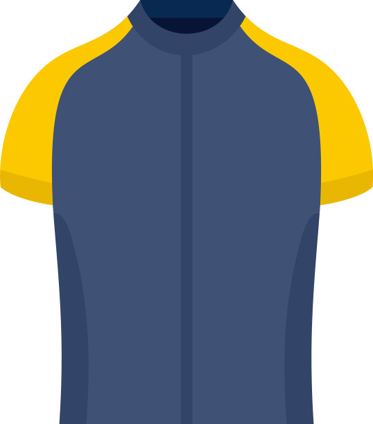 自行车衬衫图标平风格图片下载