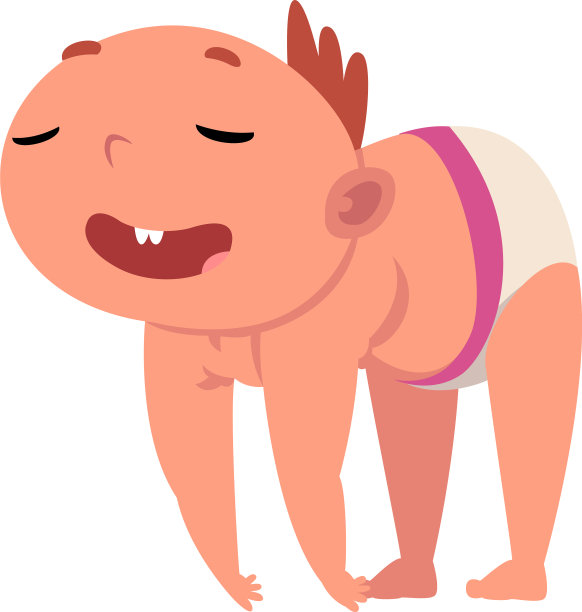 贝恩尿布拉伸卡通图片下载