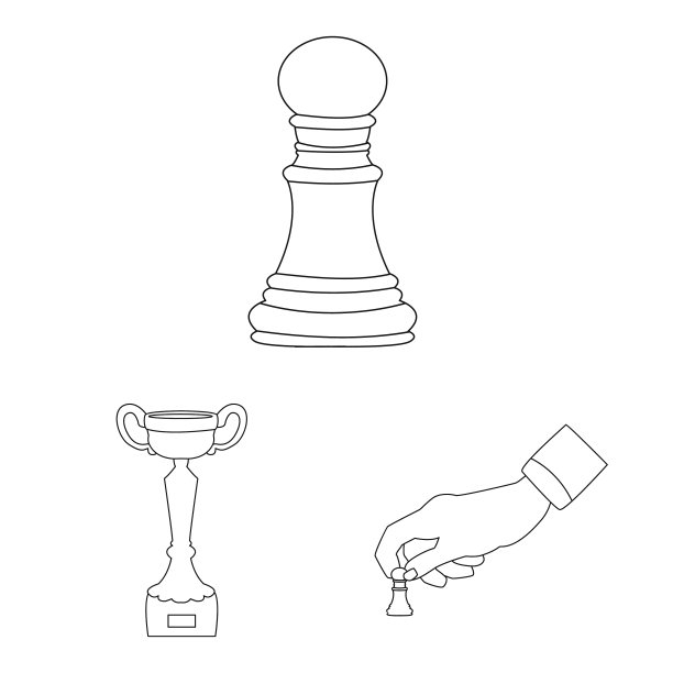 棋子与策略Logo设计合集图片下载