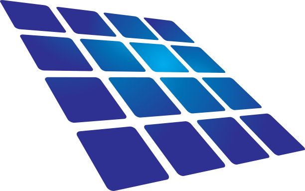 太阳能电池板图标设计模板孤立图片下载