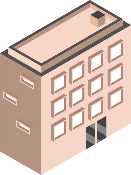 公共住宅或商业建筑图片下载