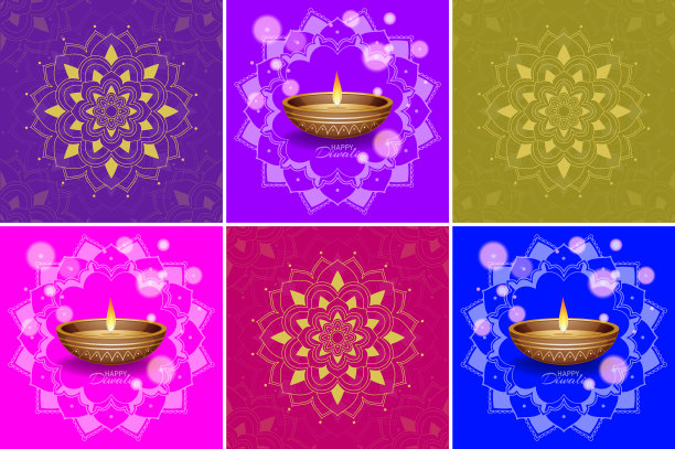 背景模板与曼荼罗设计图片下载