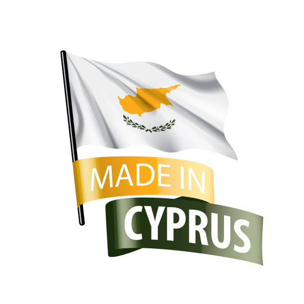 塞浦路斯国旗上有白色图片下载