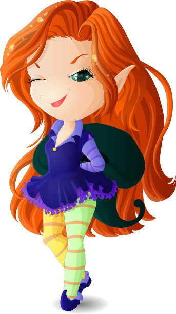 狡猾的小女巫图片下载