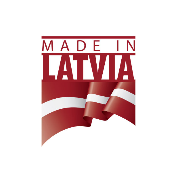 拉脱维亚国旗上有白色图片下载