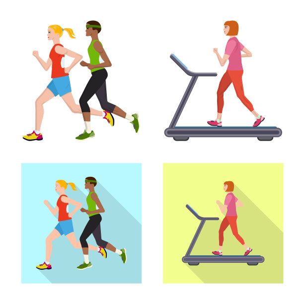 孤立物体运动和胜利者标志的集合图片下载