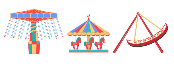 组隔离旋转木马图片下载