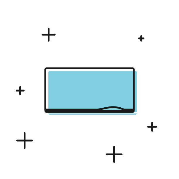 黑色黑板图标孤立在白色背景图片下载