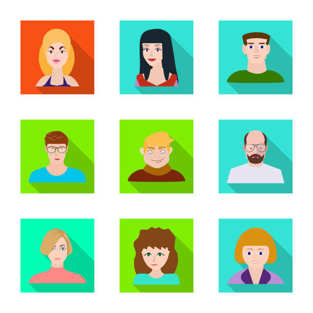 设计头像和人物签名套的图片下载