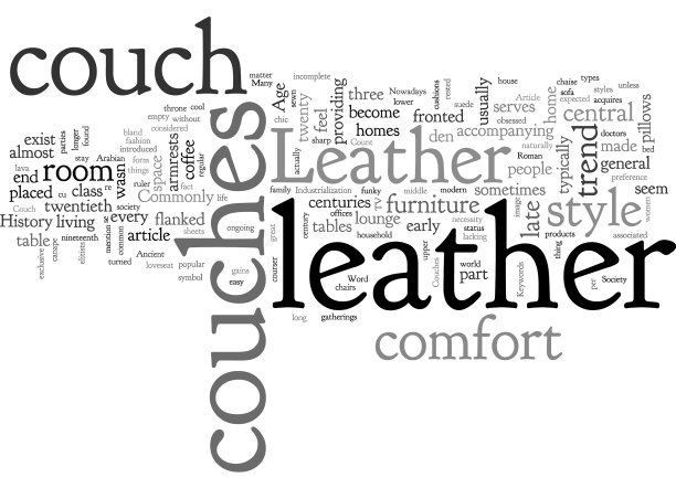 皮沙发的简史图片下载