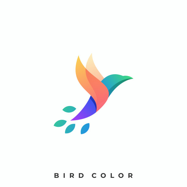 小鸟线模板图片下载