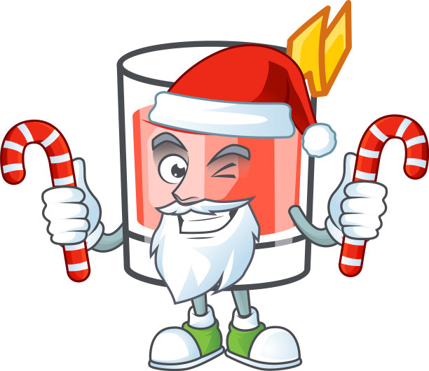 萨泽拉克圣诞老人带来的糖果角色图片下载