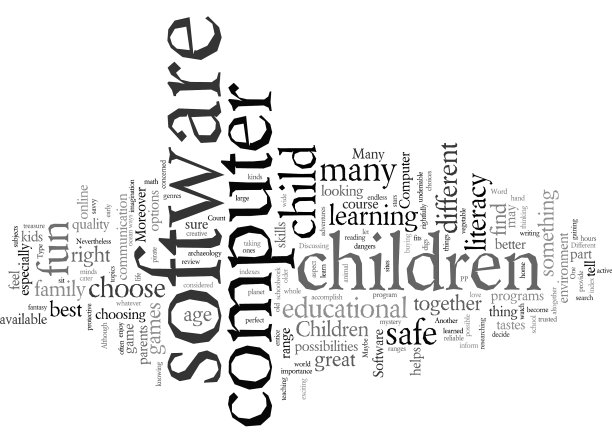 不同类型的儿童电脑软件图片下载