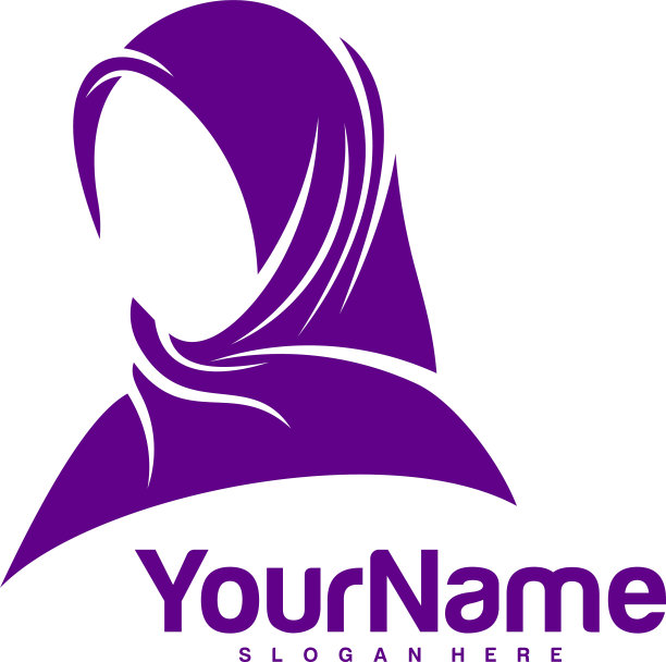 头巾标志设计头巾标志模板图片下载