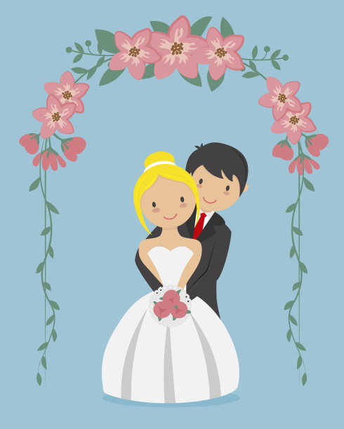 婚礼卡片图片下载