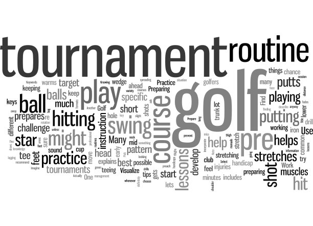 如何准备高尔夫比赛图片下载