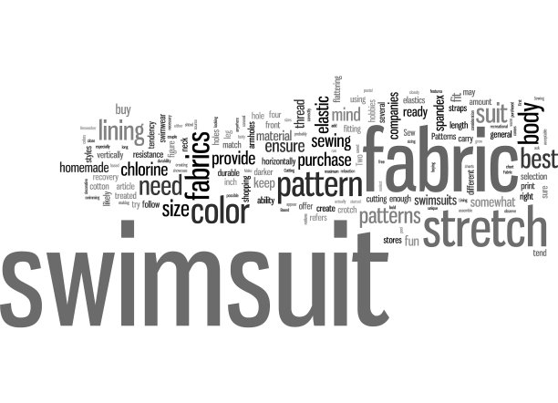 如何制作自己的泳衣图片下载