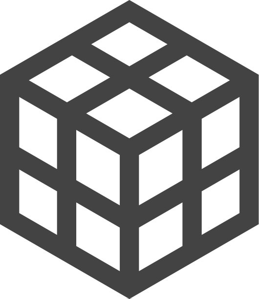 立方体logo模板图标图片下载