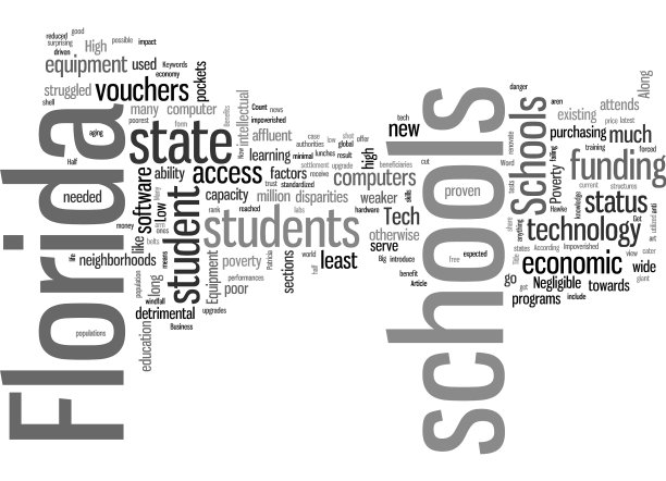 佛罗里达贫困的学校得到了技术改造图片下载